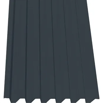 plechová krytina Satjam Trapezový plech SAT 40 TopMat® 0,5, grafit. šedá RR23