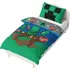 Povlečení Carbotex Dětské povlečení Minecraft Creeper Explode 140 x 200, 70 x 90 cm zipový uzávěr