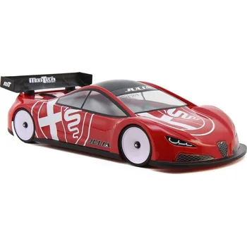 RC model auta MON-TECH Racing Karoserie čirá Mon-Tech JULIA Touring Car 1:10 190mm lehká