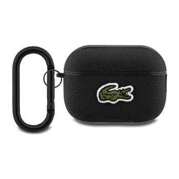 Pouzdro na mobilní telefon Lacoste Petit Pique Croc Logo Patch Pouzdro pro AirPods Pro 2 Black