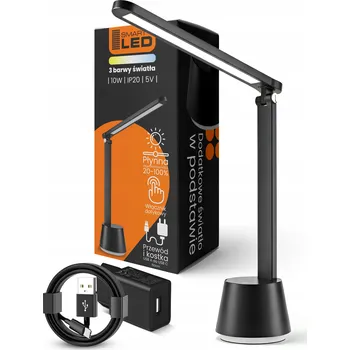 Lampička LED Stolní Lampa Stmívatelná Pracovní Kreslicí Dotyková Školní