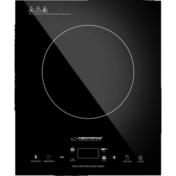 Varná deska INDUKČNÍ VARNÁ DESKA ELEKTRICKÝ VAŘIČ PŘENOSNÝ JEDNOPLOTÝNKOVÝ 2000W VÝKONNÝ