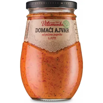 Omáčka Ajvar Vitaminka domácí pálivý 310g