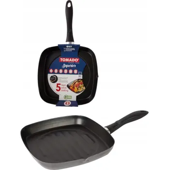 Pánev Grilovací pánev Tomado 27 cm s teflonovým povrchem