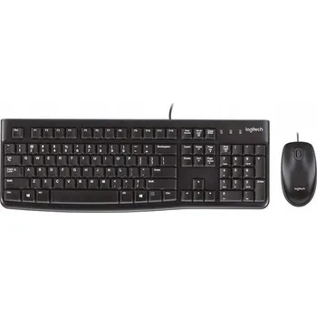 SADA KLÁVESNICE A MYŠI LOGITECH MK120 ČERNÁ DE