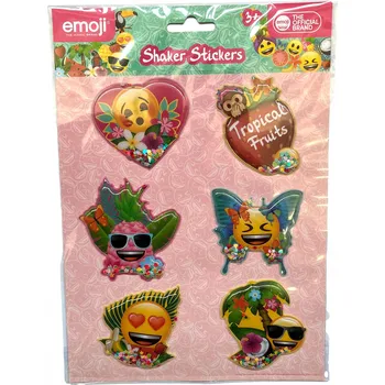samolepka SAMOLEPKY WYPUKŁE PUFFY ZESTAW NAKLEJEK EMOJI SMAJLÍCI EMOTIKONY