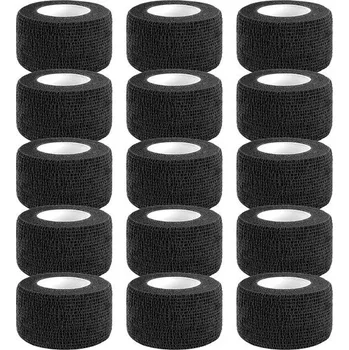 Samolepicí obvaz, 15 rolí x 2,5 cm x 4,5 m, sádrový obvaz, elastický obvaz, fixační obvaz,