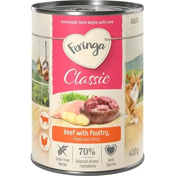Krmivo pro psa Feringa Classic Hovězí a drůbeží maso 400g