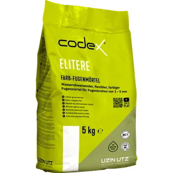 Spárovací hmota Codex Elitere - jemná cementová flexibilní spárovací hmota, 5kg Barva: Mocca (42)