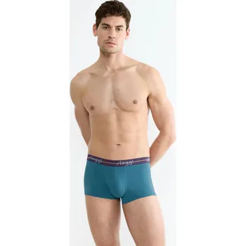 Boxerky sloggi men Start Hipster C2P box Turquoise-Dark Combination - M025 10206968*M025 Velikost: 8