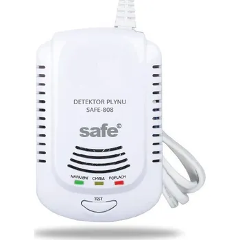 Zabezpečovací technika Detektor hořlavých a výbušných plynů SAFE 808 - hlásič zemního plynu