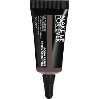 Přípravek na oči Make Up For Ever Krém na obočí Aqua Resist Brow Sculptor (24HR Brow Cream) 7 ml 40 Medium Brown + 2 měsíce na vrácení zboží