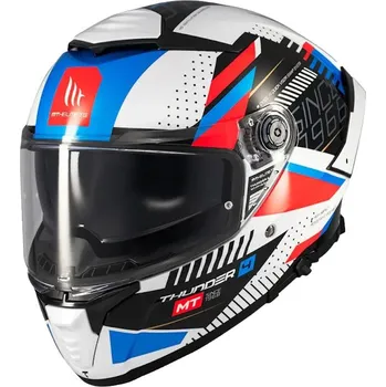 Helma na motorku MT Helmets Thunder 4 SV Luminence modrá XL - 61-62 cm + DÁREK + Doprava ZDARMA