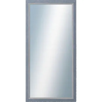 Zrcadlo DANTIK - Zrcadlo v rámu 60x120 | AMALFI modrá