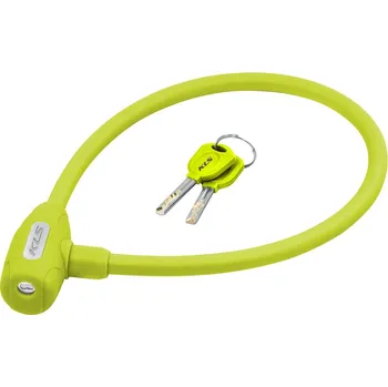 Zámek na kolo Zámek KLS JOLLY Lime, 60cm