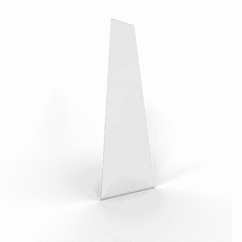 Přímotop Sklo o tloušťce 4 mm S/4/H/345x1108/UMBRELLA/BS