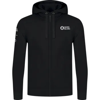 Pánská mikina Pánská mikina NORDBLANC TRIBUTE NBSMS8219 ČERNÁ XXL