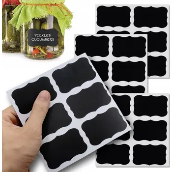 Samolepící etiketa SAMOLEPKY NA SKLENICE SAMOLEPICÍ ETIKETY NA KOŘENÍ A ZAVAŘENINY 24 KS