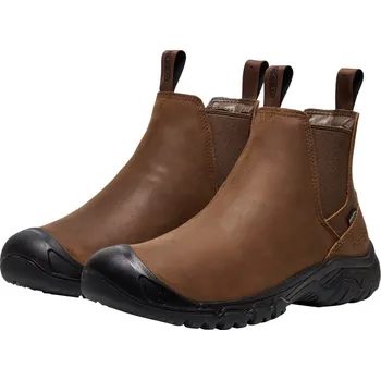 Pánská treková obuv boty městské zateplené pánské KEEN ANCHORAGE BOOT IV WP MEN dark earth/black - 44,5