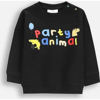 Dívčí tričko Dětské tričko Coccodrillo černá barva, BUDDIES BOY NEWBORN ZC5143102BBN 99X, vel. 80