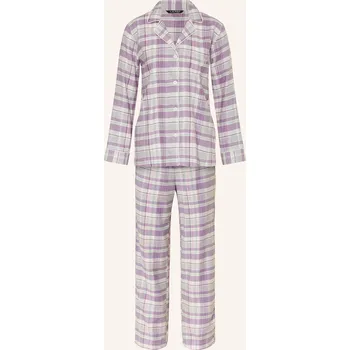 Dámské pyžamo Lauren Ralph Lauren Dámské Pyžamo Z Flanelu, režná / světle...