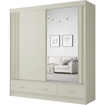 Šatní skříň Fadome Šatní skříň CANADA kašmír 200 (úchyt kašmír)