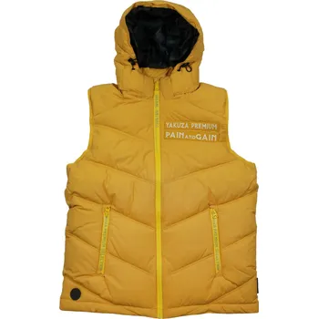 Pánská vesta YAKUZA 3966 Žlutá vesta - 3XL