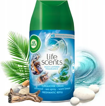 Osvěžovač vzduchu AIR WICK FRESHMATIC Life Scents osvěžovač vzduchu Tyrkysová Oáza 250 ml