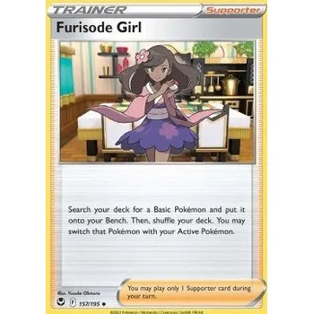 Volný čas Pokémon SIT 157/195 Furisode Girl - Silver Tempest Stav: Near Mint, Verze: NORMAL