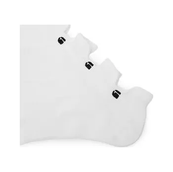 Pánské ponožky Krátké ponožky G-Star Raw AS_G-STAR_S_028_SS25 (3-PACK) Bílá 43_46