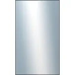 DANTIK - Zrcadlo v rámu 60x100 | Hliníkový profil 01 černá matná