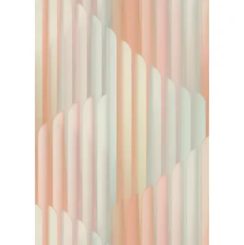 Tapeta DIMEX | Vliesová tapeta na zeď WPE-902312 | 0,53 x 10,05 m | růžová, oranžová, hnědá, zelená, šedá, krémová + Růžová, oranžová, hnědá, zelená, šedá, krémová vliesová tapeta na stěnu WPE902312 v rozměru 0,53 x 10,05 m