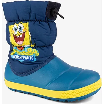 Chlapecká zimní obuv COQUI MIKA Ocean Blue/SB Yellow SB SpongeBob 34