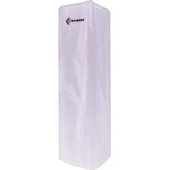 Přímotop Obal na plynový ohřívač PATIO bílý (černé logo) POKROWIEC/PATIO/BIALY/LOGO/CZARN