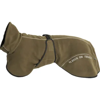 Pro psa Back on Track BAY Fleece Dog Coat Low set Tail Barva: Olivově zelená, Velikost: 70 Regenerační obleček pro psy