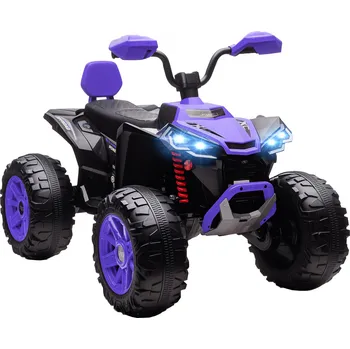 Dětské elektrovozidlo Dětská elektrická čtyřkolka | fialová