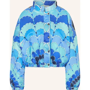 Dámský kabát Lollys Laundry Dámský Saténový Blouson, tyrkysová / neonově...