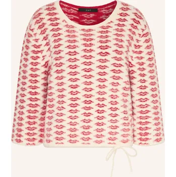 Dámský svetr Oui Dámský Svetr S 3/4 Rukávem, režná / červená, 44