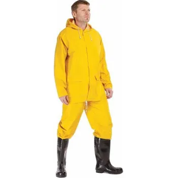 pracovní souprava HYDRA oblek do deště PVC žlutá 2XL