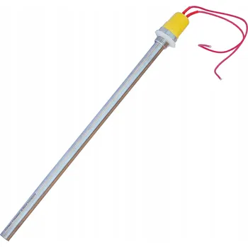 Topná tyč Elektrická topná spirála 1300 W 30 cm G 1/2" kazetová Nerezová ocel pro TUV (teplou užitkovou vodu)