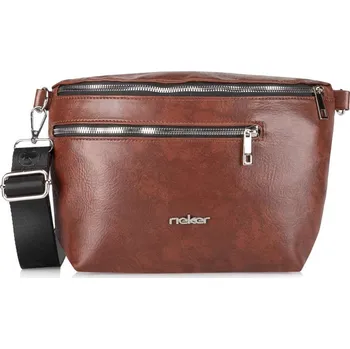 Kabelka Dámská ledvinka RIEKER C2427-199/26 hnědá W5 -UNI-