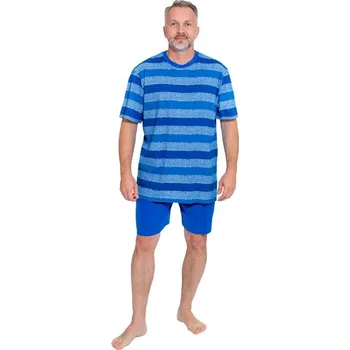 Pánské pyžamo Pánské pyžamo ZEGOR PKR Modrá L