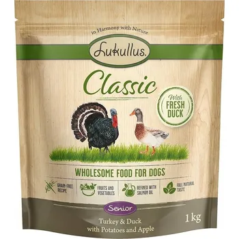 Krmivo pro psa Lukullus krmivo SENIOR suché krůta 1 kg