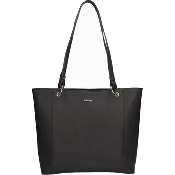 Kabelka Lagen Dámská kožená kabelka BLC-222/2014 černá