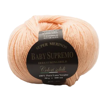 Příze Merino vlna Rial Filati Baby Supremo meruňková