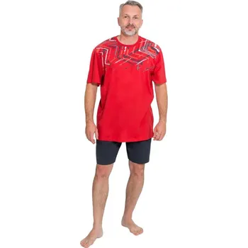 Pánské pyžamo Pánské pyžamo ZADMAN PKR Červená L