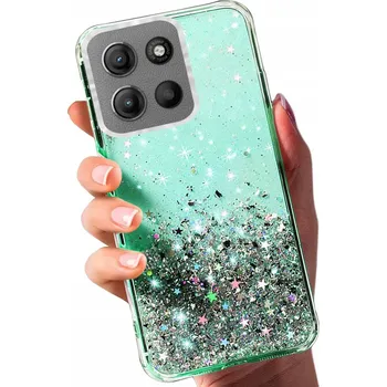 Pouzdro na mobilní telefon Zadní Kryt MBM pro Motorola, Moto G15 Power zelený