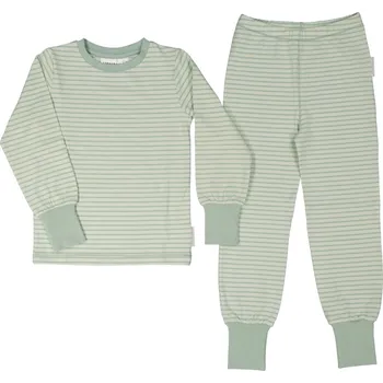 Chlapecké pyžamo Bambusové dvoudílné pyžamo rostoucí zelené Classic Geggamoja Velikost: 98/104