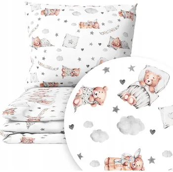 Povlečení POVLEČENÍ DO POSTÝLKY 135X100 DĚTSKÉ 2 DÍLNÉ - POLSKÝ VÝROBEK