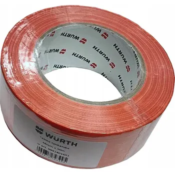 Lepicí páska WURTH ZESÍLENÁ FASÁDNÍ OMÍTKOVÁ PÁSKA ORANŽOVÁ 48mm x 50m